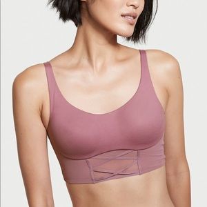 NWOT 38C Victorias Secret Allegro lace up medium support sports bra